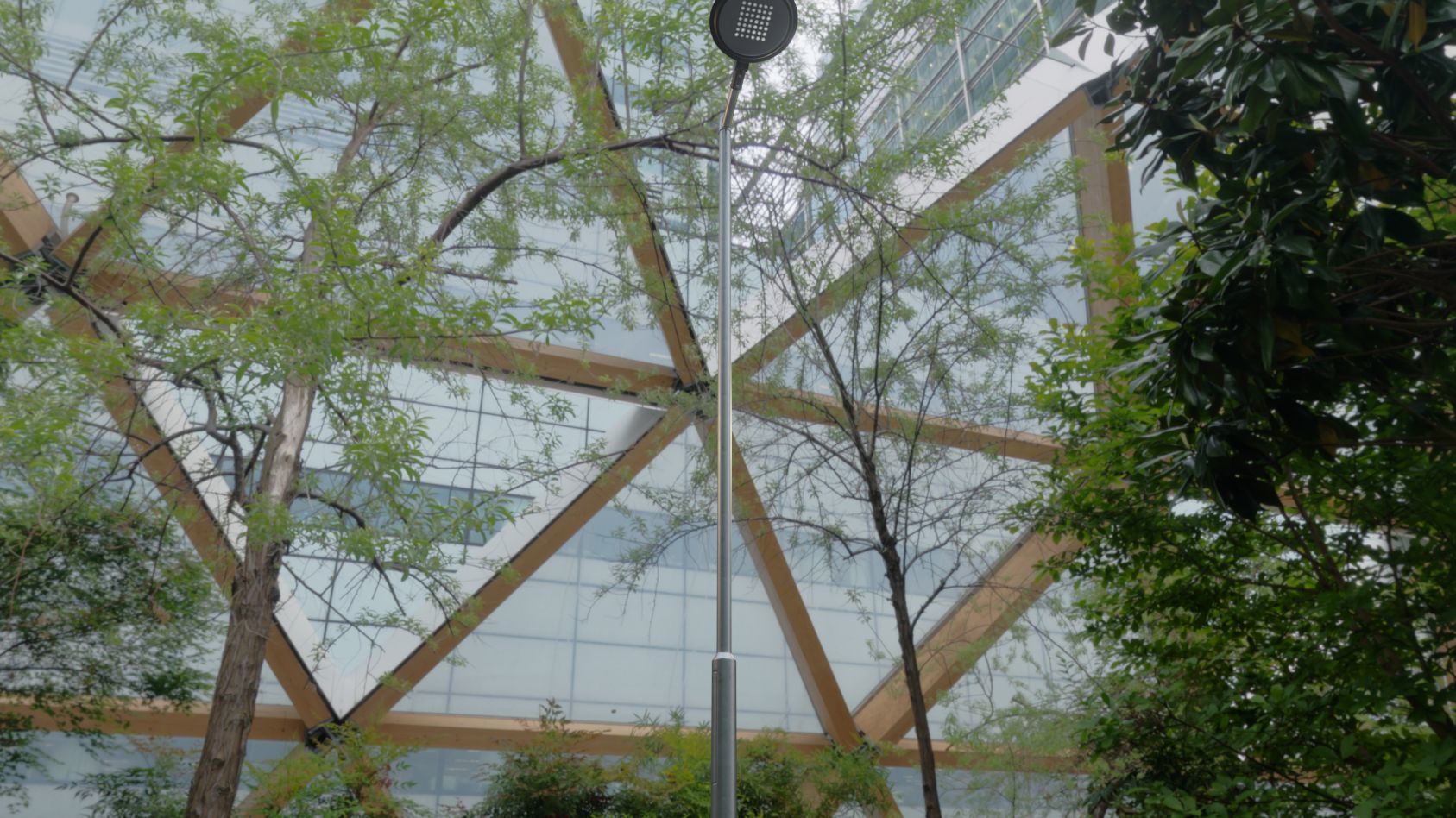 Street Light 15 version 6 5m with pole 2 Low-poly 3D model_93