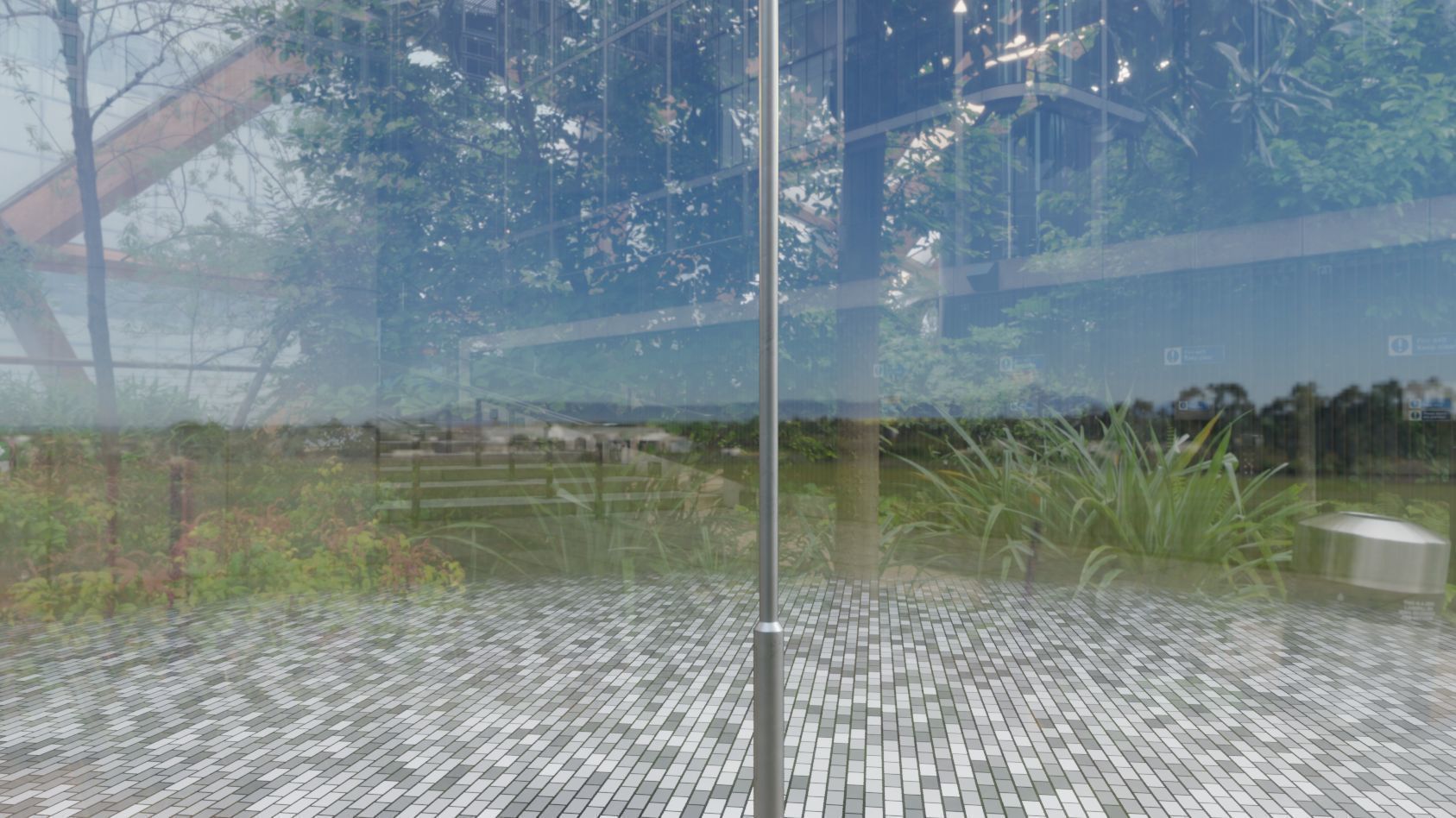 Street Light 15 version 6 5m with pole 2 Low-poly 3D model_34