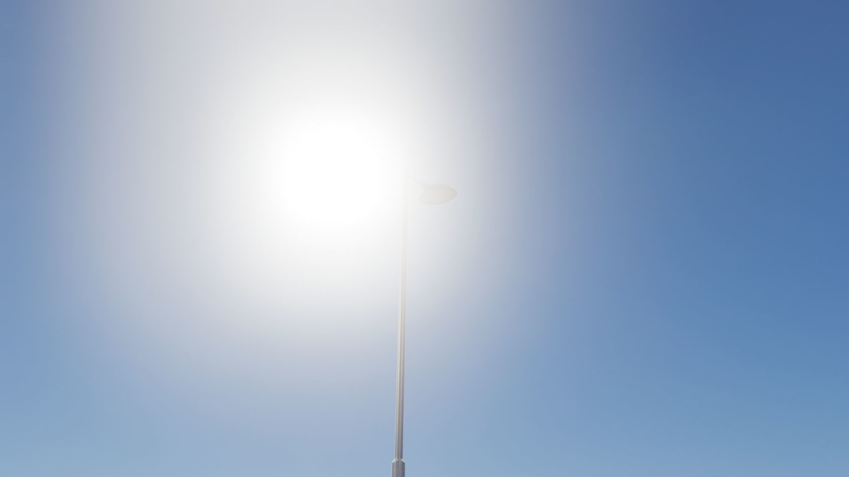 Street Light 15 version 6 5m with pole 2 Low-poly 3D model_84