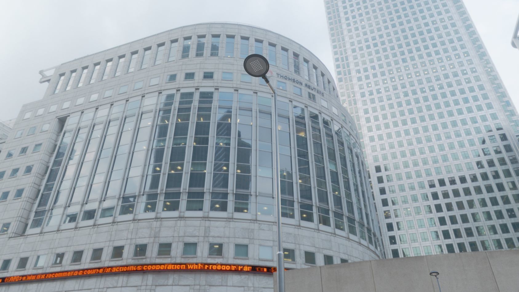 Street Light 15 version 6 5m with pole 2 Low-poly 3D model_67