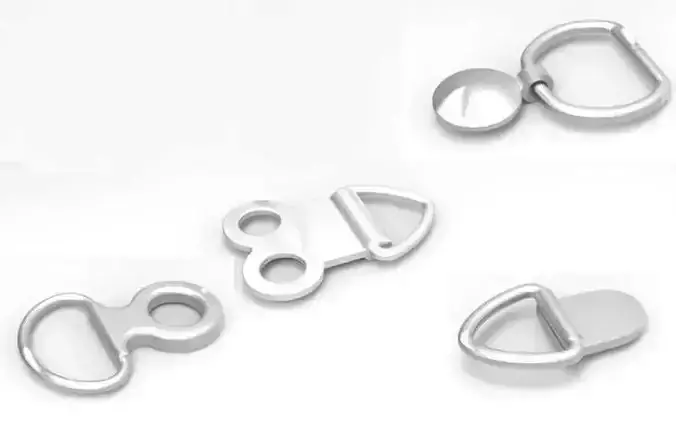 Set of 4 Shoe D rings