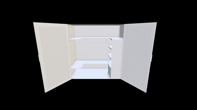 Dressing placard 3D model