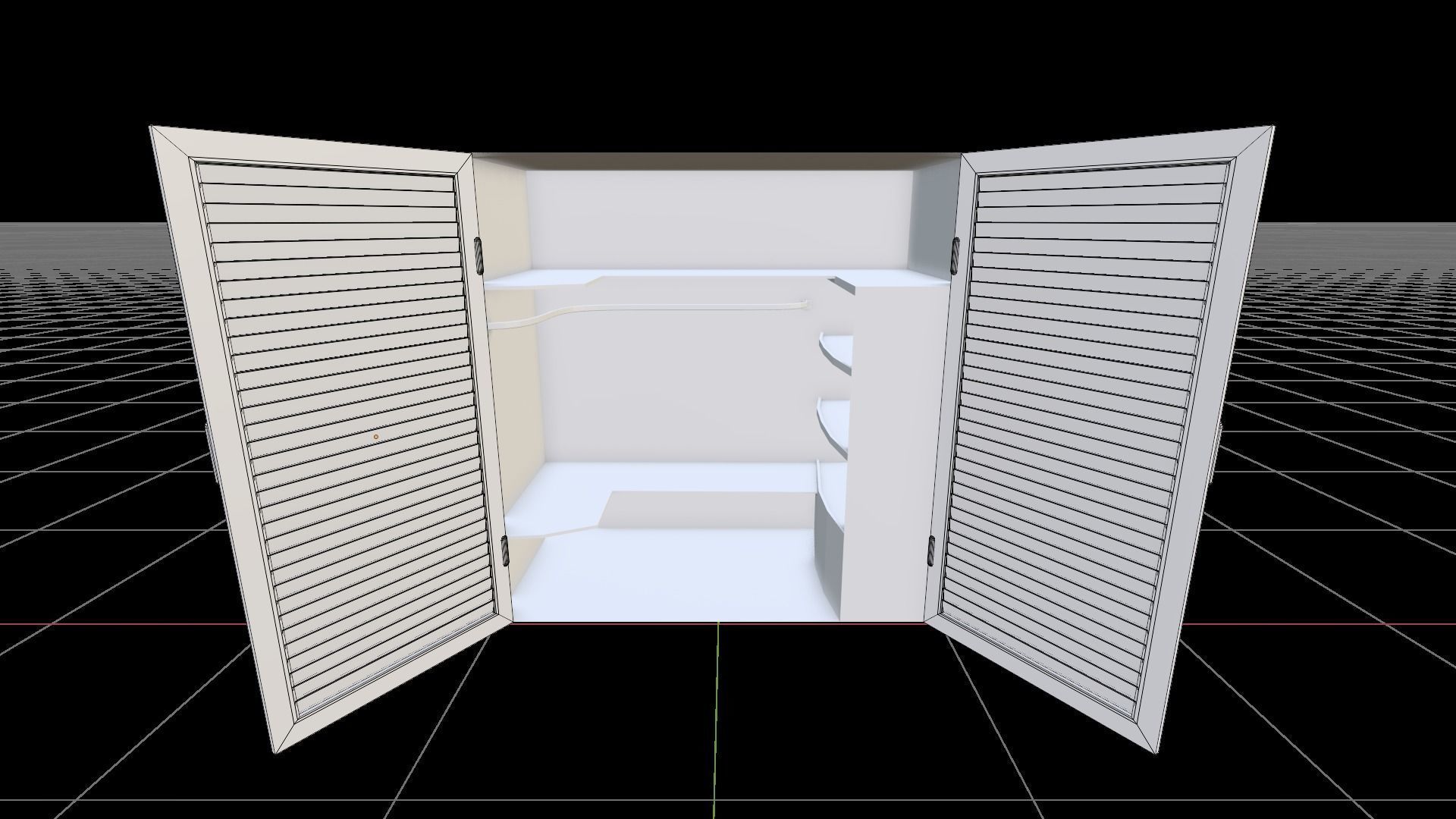 Dressing placard 3D model_2