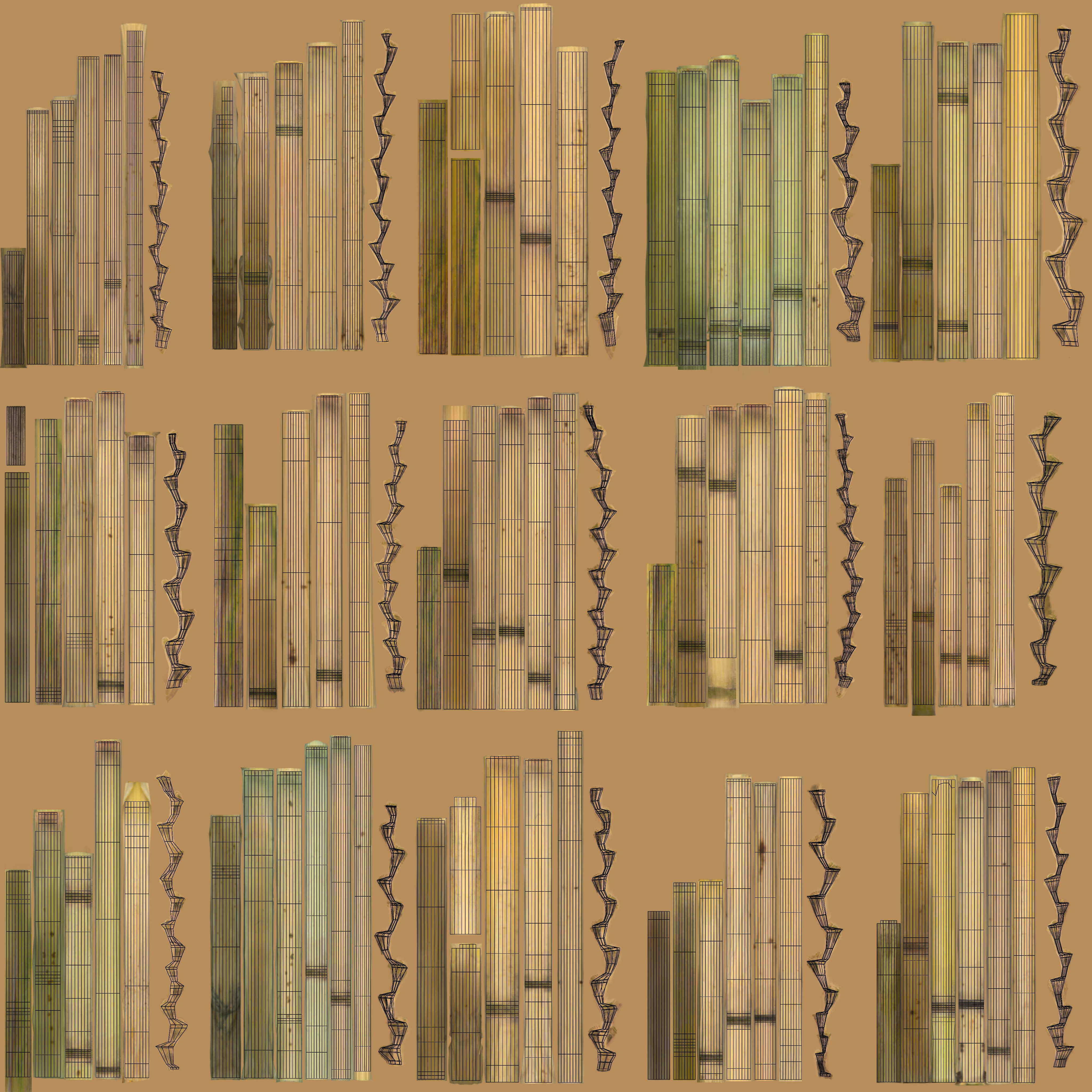 3D Barley Collection vol02 3D model_9