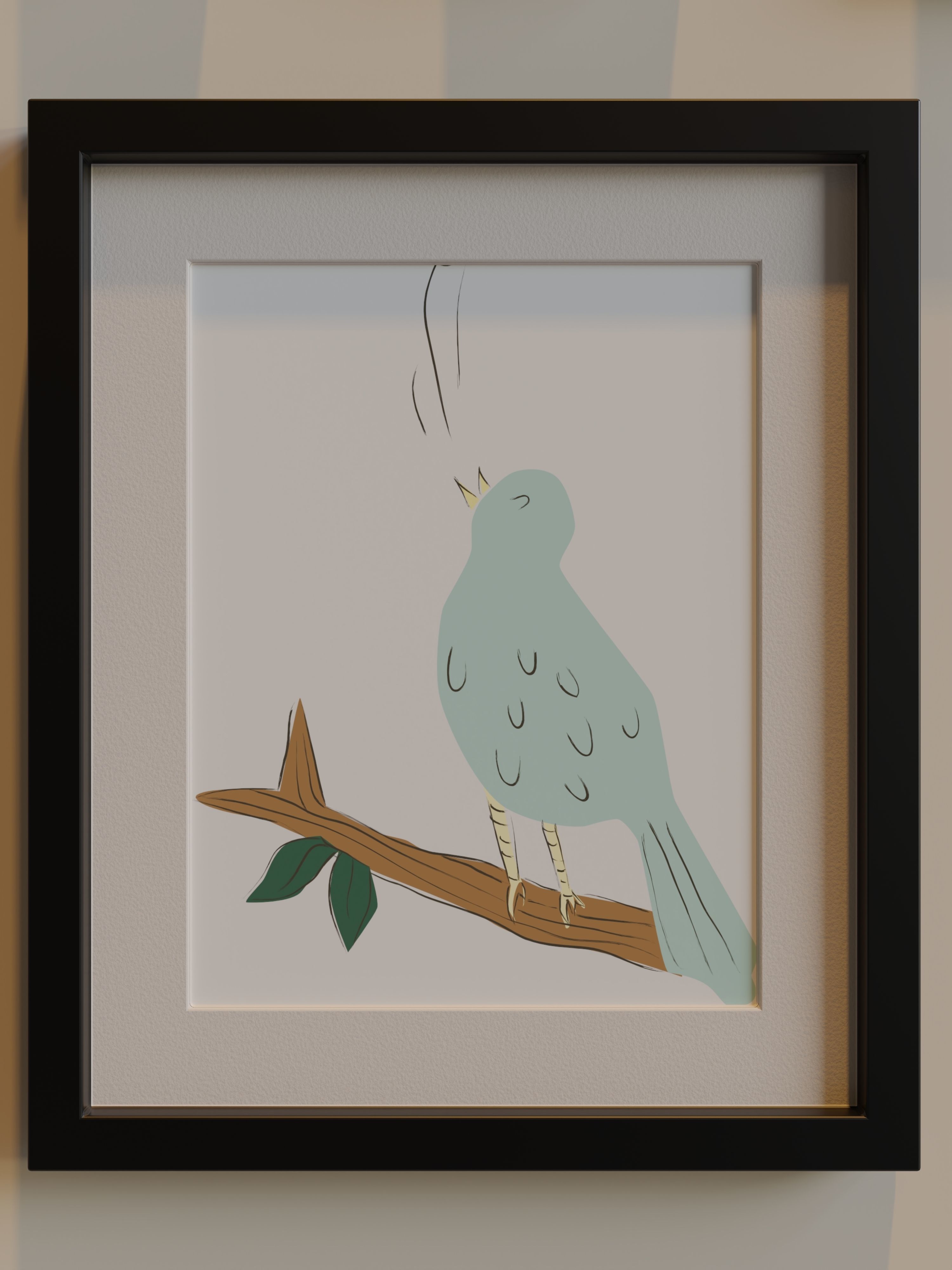 Photo Frame Model collection Low-poly 3D model_1