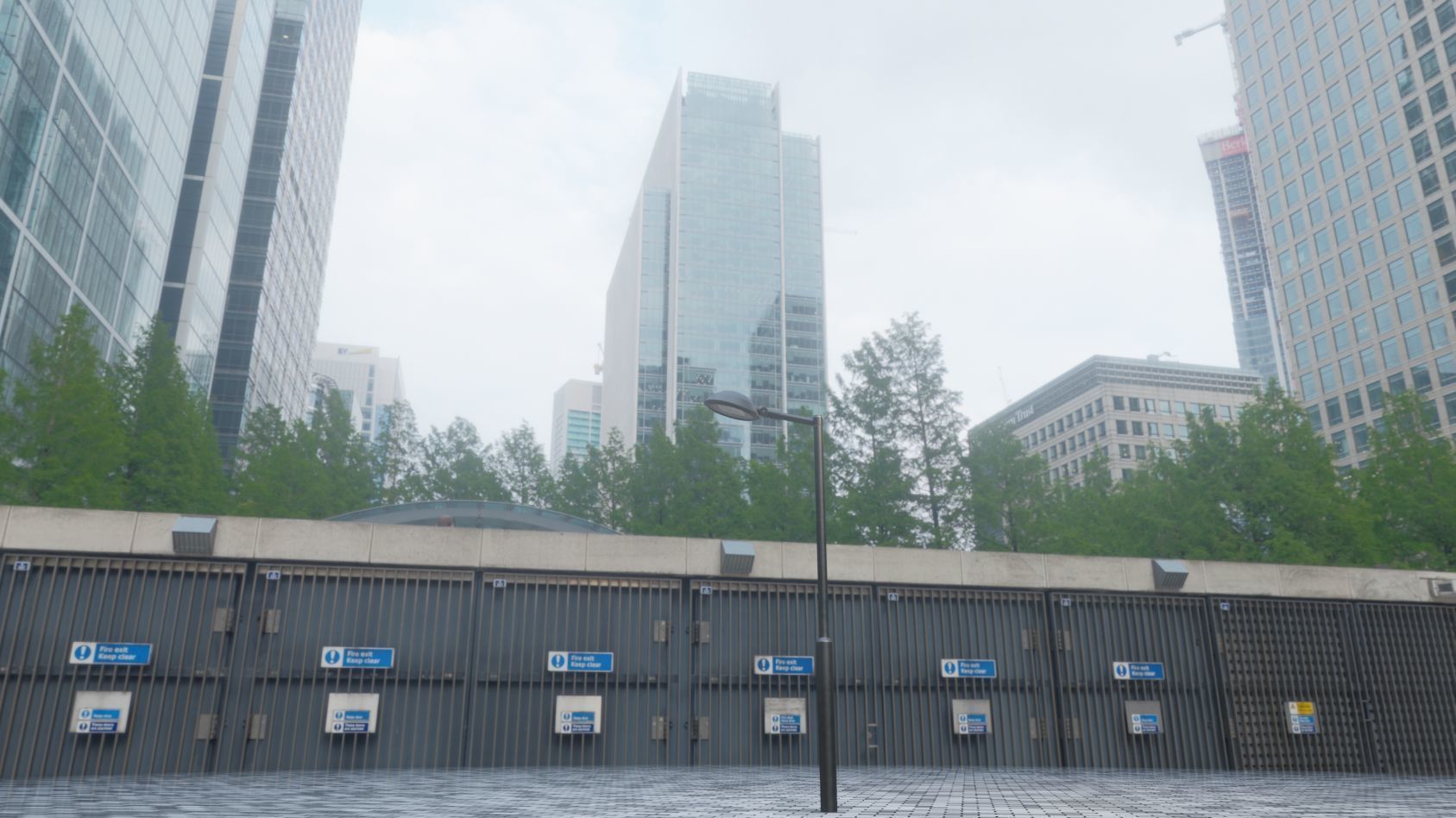 Street Light 15 version 1 3m with pole 3 Low-poly 3D model_20