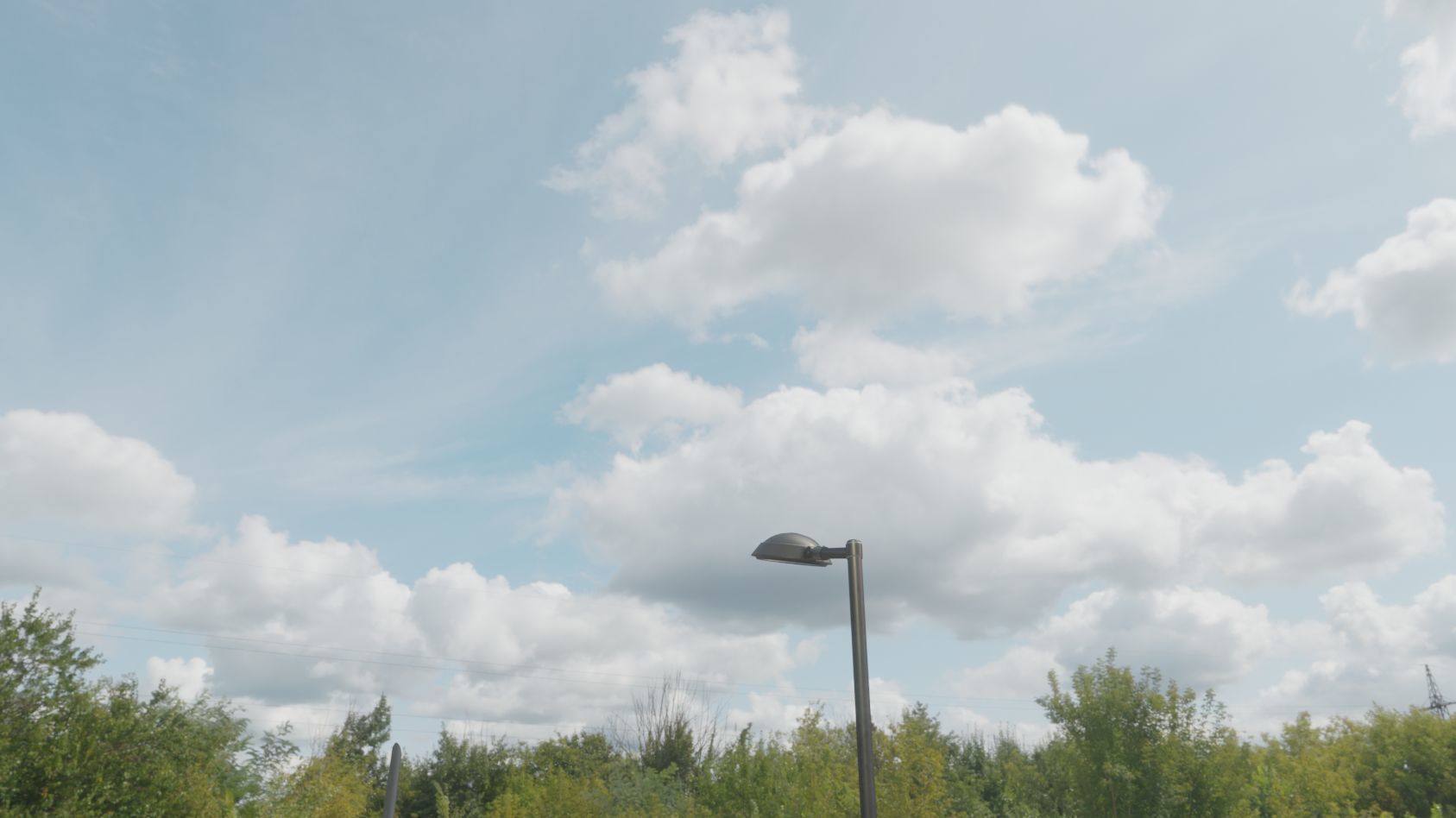 Street Light 15 version 1 3m with pole 3 Low-poly 3D model_24