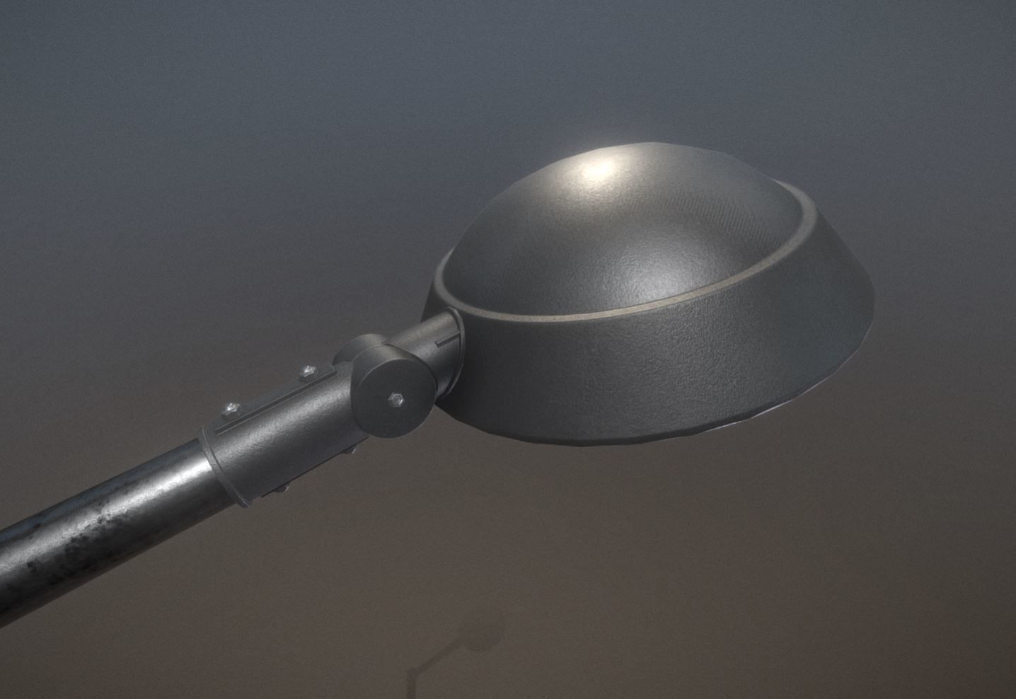Street Light 15 version 1 3m with pole 3 Low-poly 3D model_4