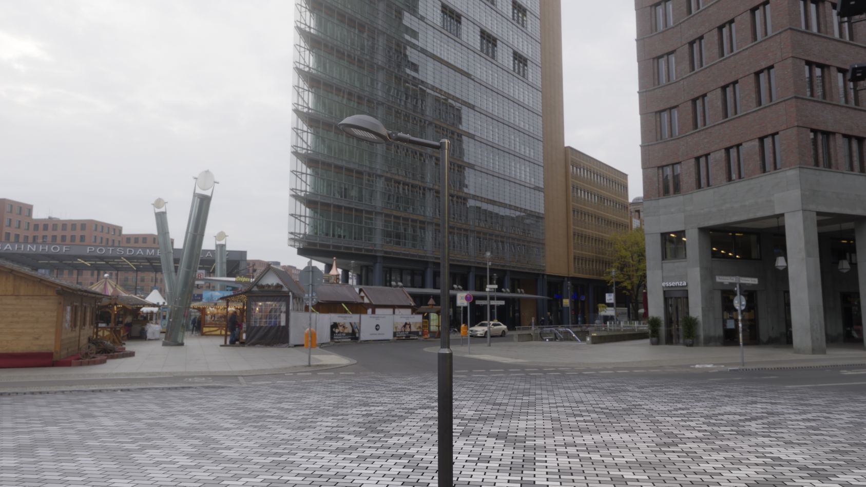 Street Light 15 version 1 3m with pole 3 Low-poly 3D model_49