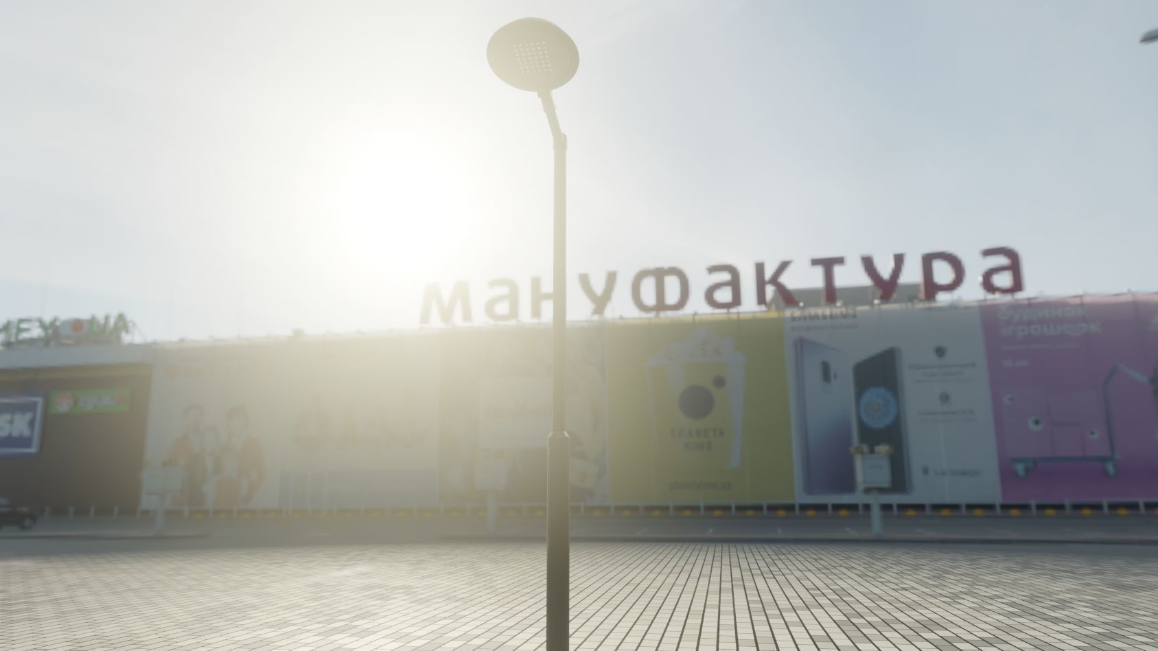Street Light 15 version 1 3m with pole 3 Low-poly 3D model_74