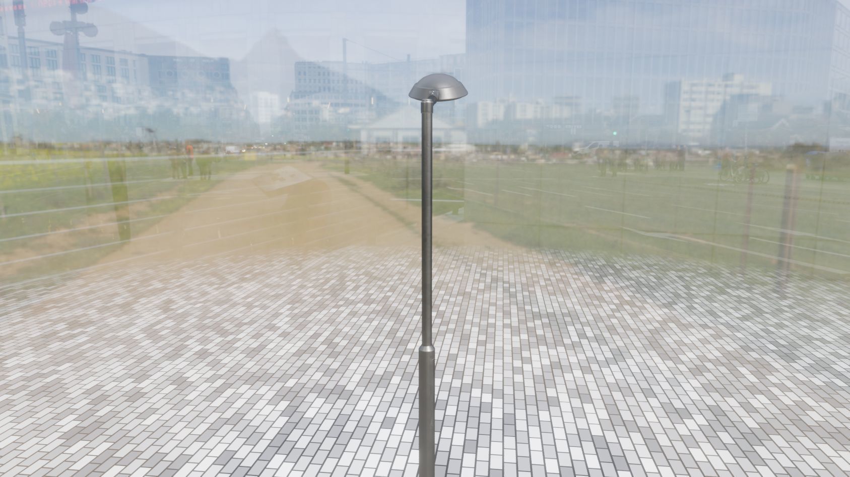 Street Light 15 version 1 3m with pole 3 Low-poly 3D model_57