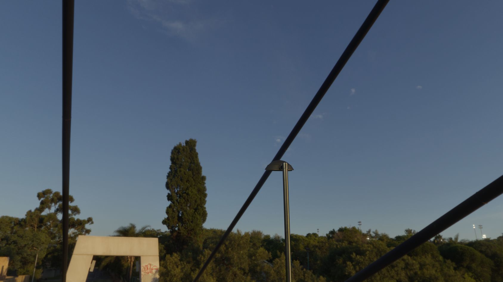 Street Light 15 version 1 3m with pole 3 Low-poly 3D model_26