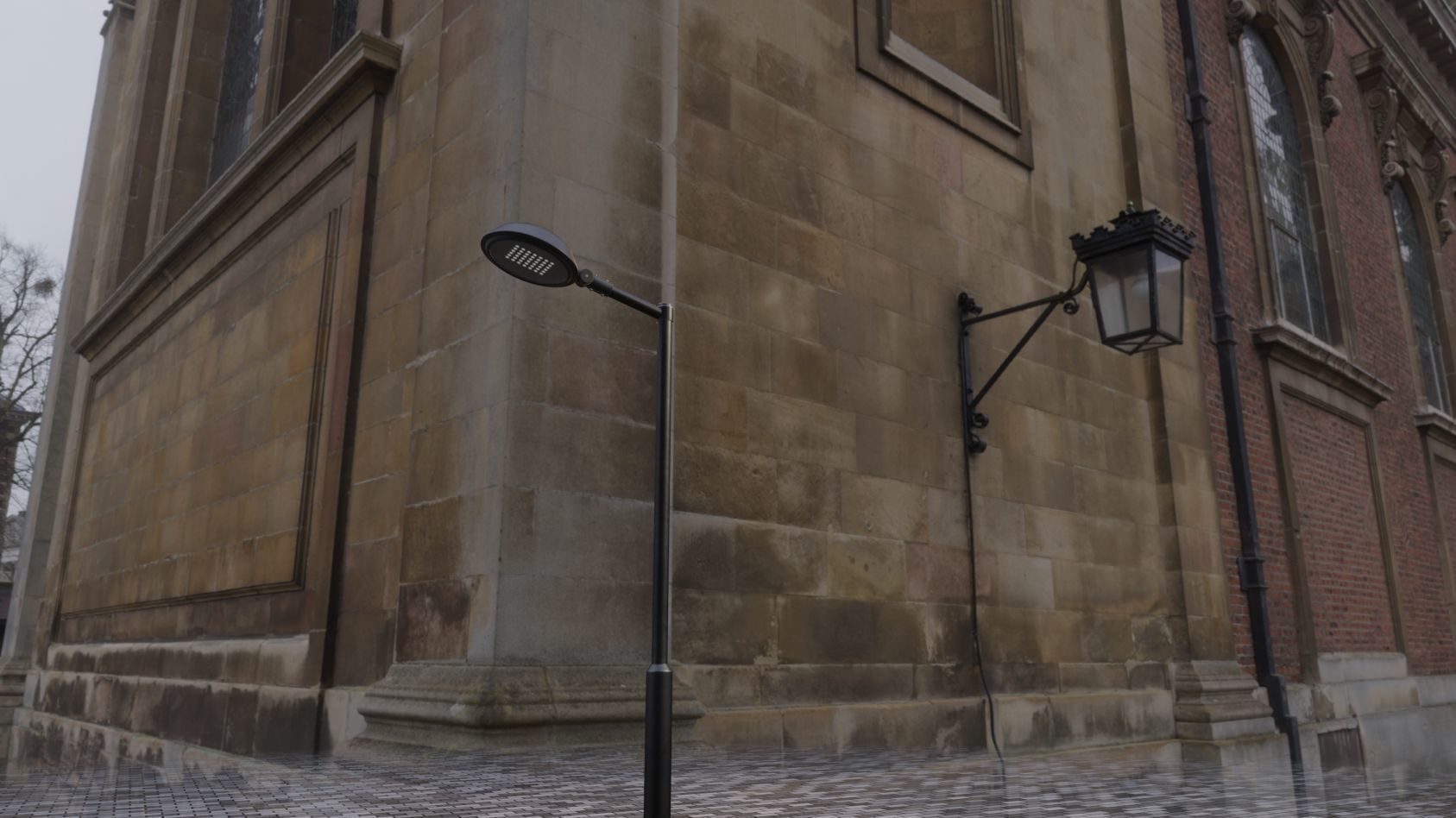 Street Light 15 version 1 3m with pole 3 Low-poly 3D model_103