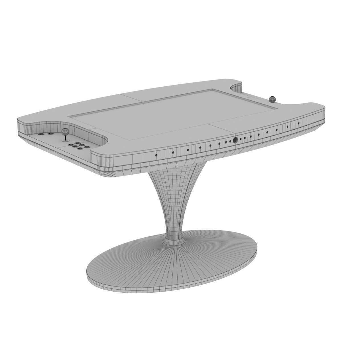 Vismara Design VERTIGO Arcade Cocktail Table 3D model_5