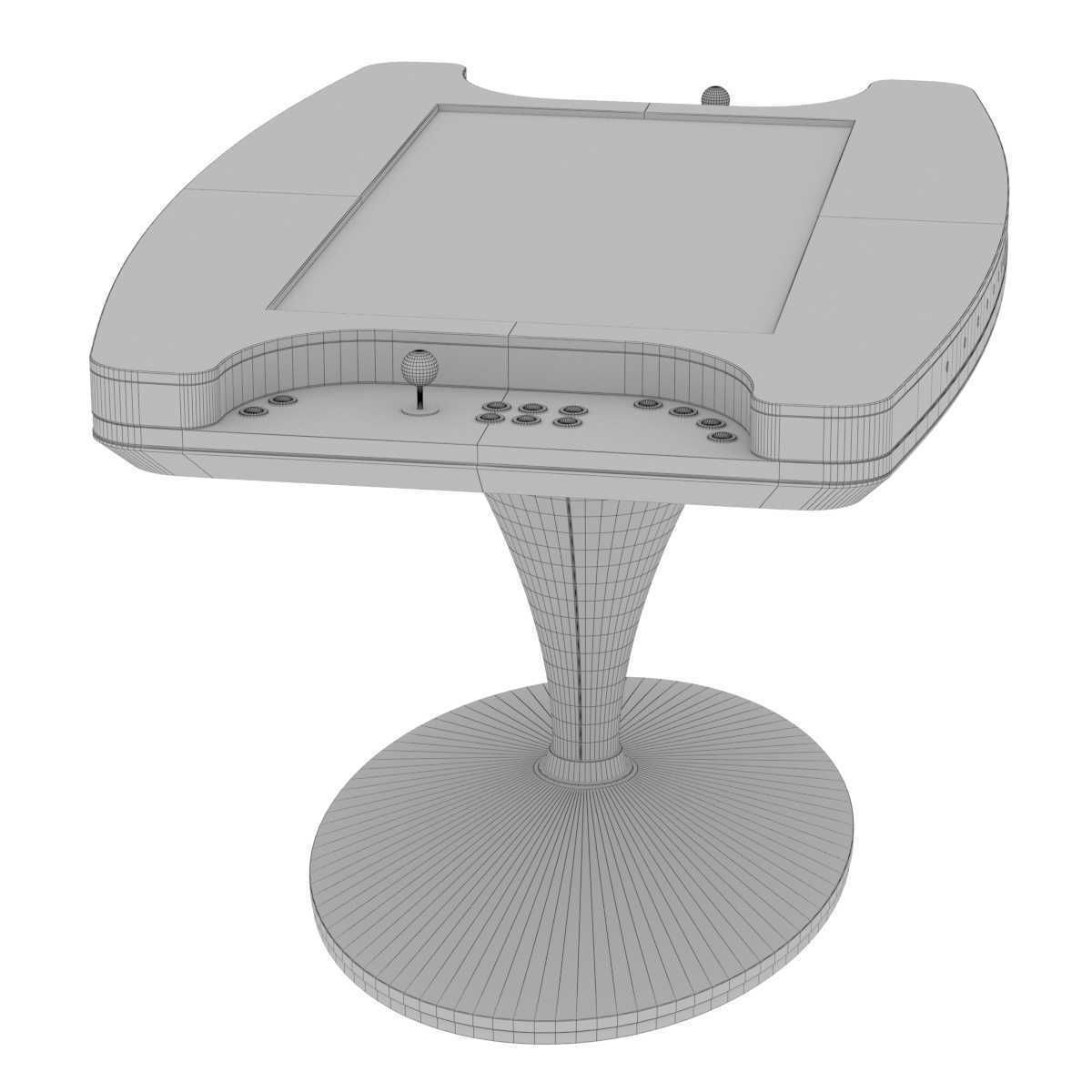 Vismara Design VERTIGO Arcade Cocktail Table 3D model_6