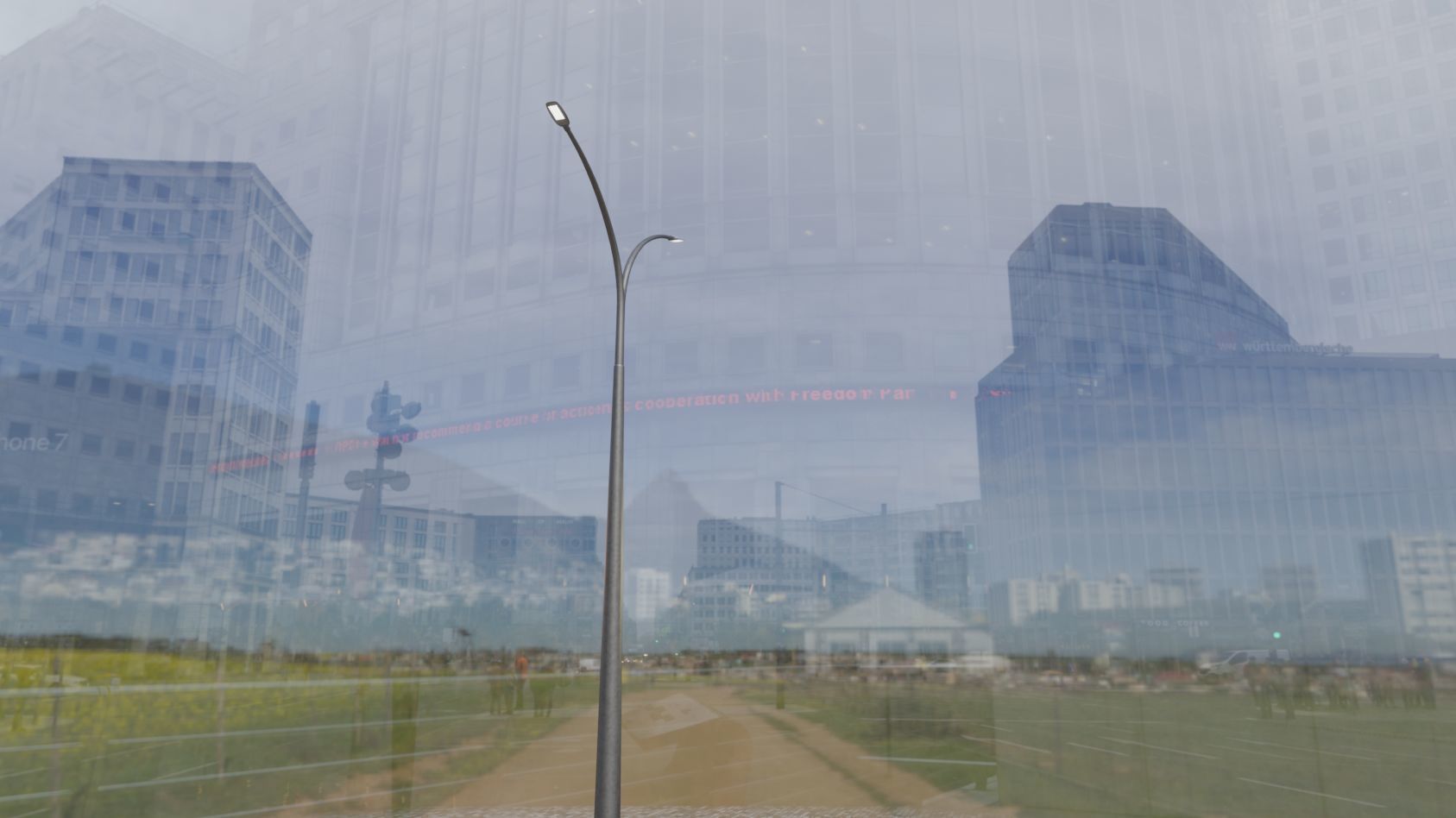 Street Light 12 version 16 10m with pole 4 Low-poly 3D model_64