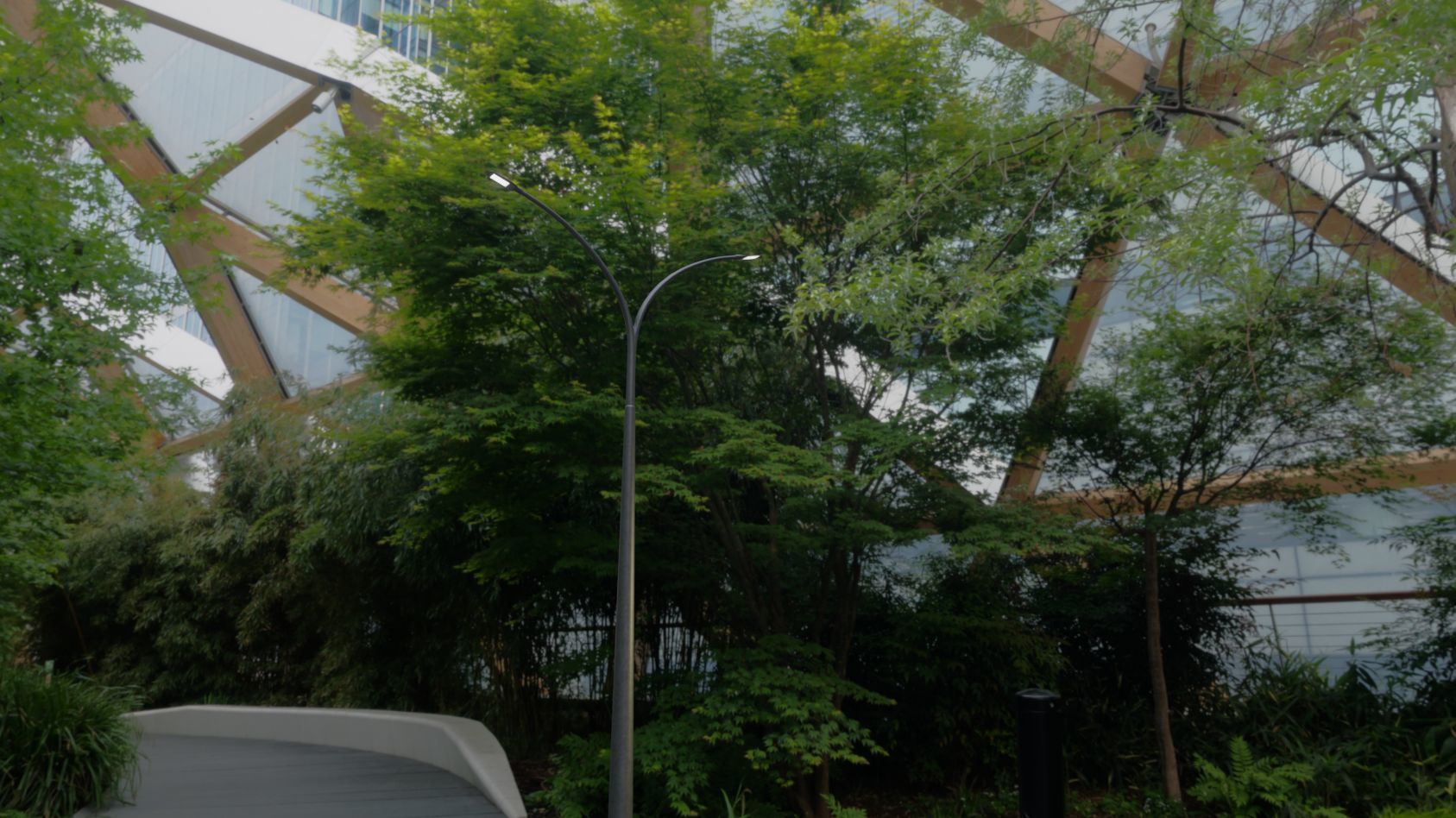 Street Light 12 version 16 10m with pole 4 Low-poly 3D model_67