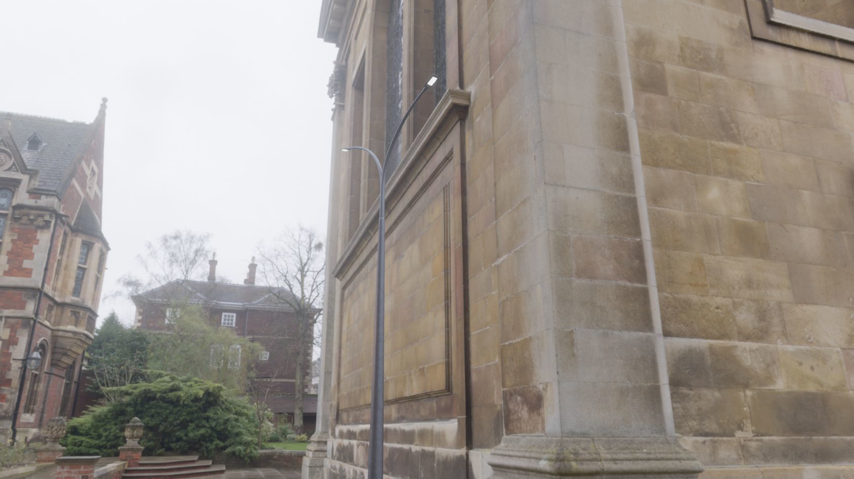 Street Light 12 version 16 10m with pole 4 Low-poly 3D model_59