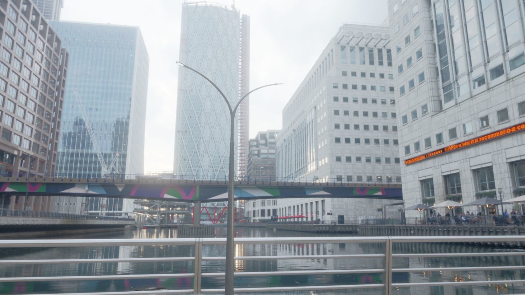 Street Light 12 version 16 10m with pole 4 Low-poly 3D model_68