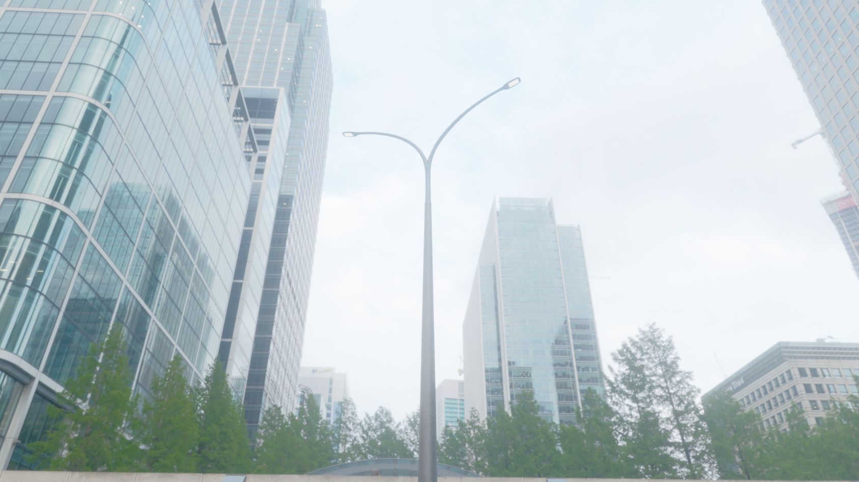 Street Light 12 version 16 10m with pole 4 Low-poly 3D model_23