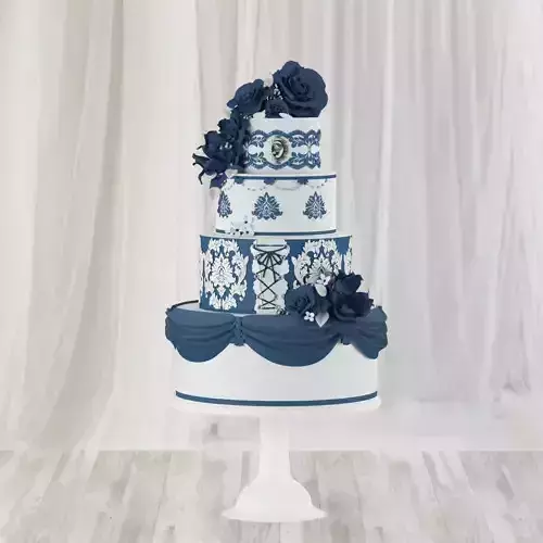 Wedding Cake 3D model