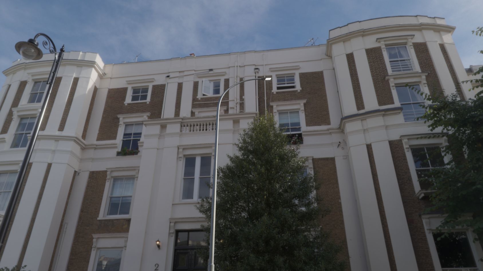 Street Light 12 version 15 10m with pole 1 Low-poly 3D model_37