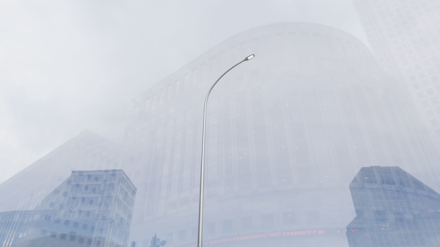 Street Light 12 version 15 10m with pole 1 Low-poly 3D model_74