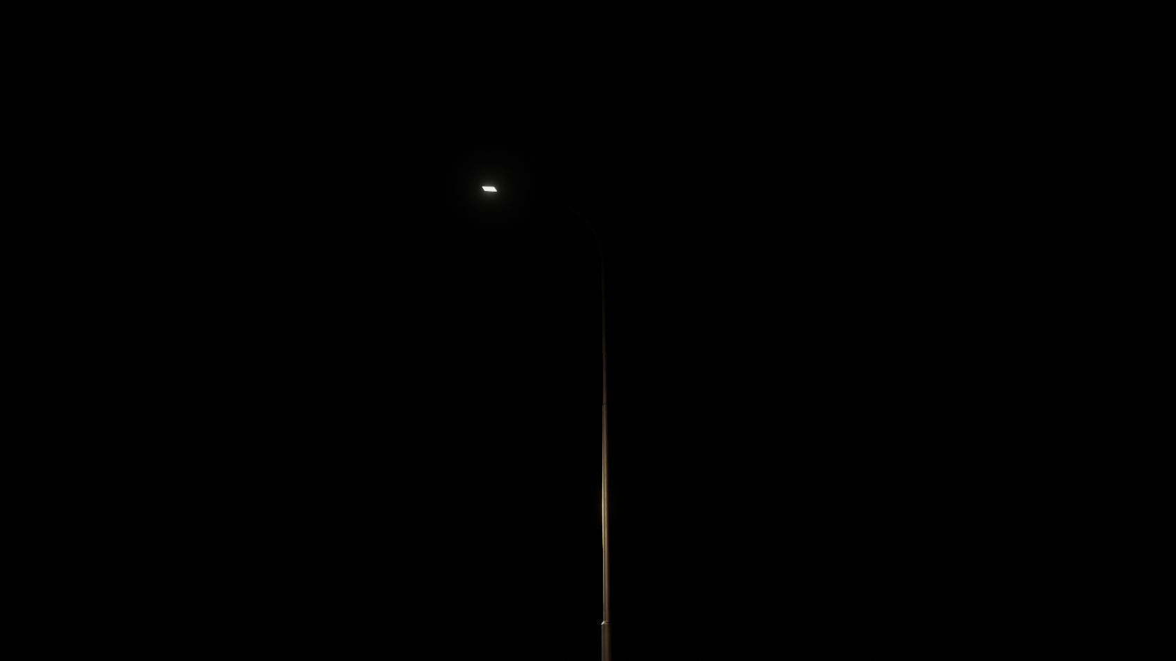Street Light 12 version 15 10m with pole 1 Low-poly 3D model_23