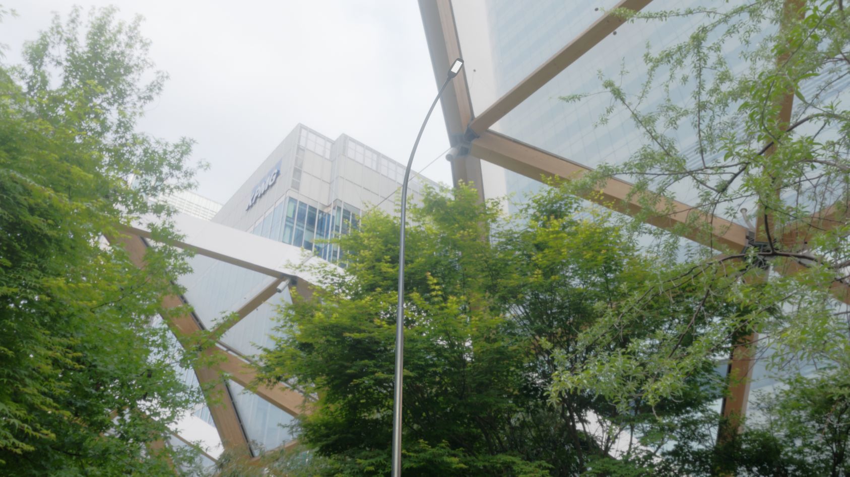 Street Light 12 version 15 10m with pole 1 Low-poly 3D model_77