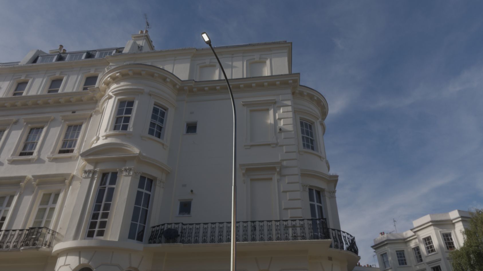 Street Light 12 version 15 10m with pole 1 Low-poly 3D model_82