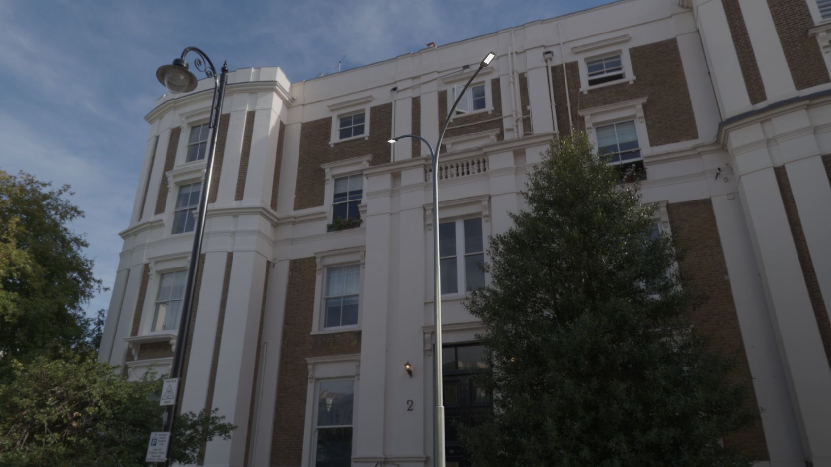 Street Light 12 version 14 10m with pole 4 Low-poly 3D model_77