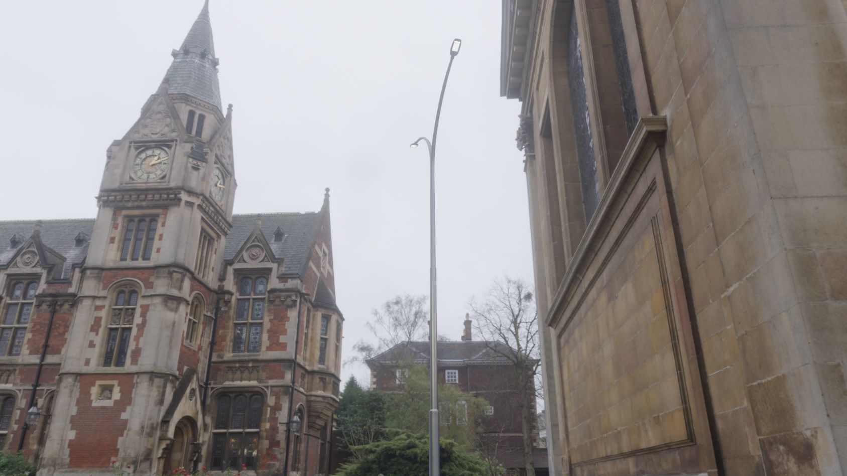 Street Light 12 version 14 10m with pole 4 Low-poly 3D model_79