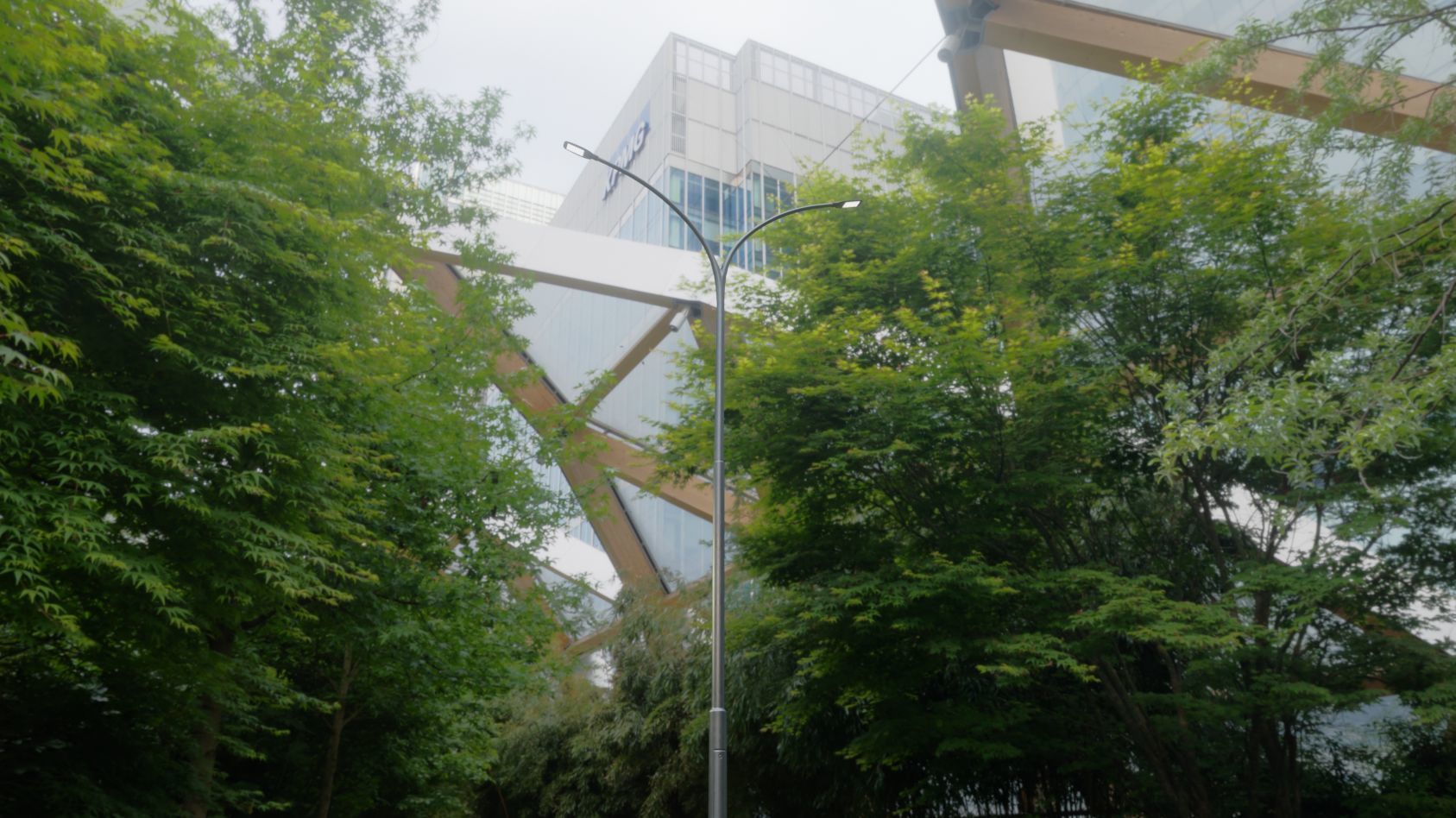 Street Light 12 version 14 10m with pole 4 Low-poly 3D model_87