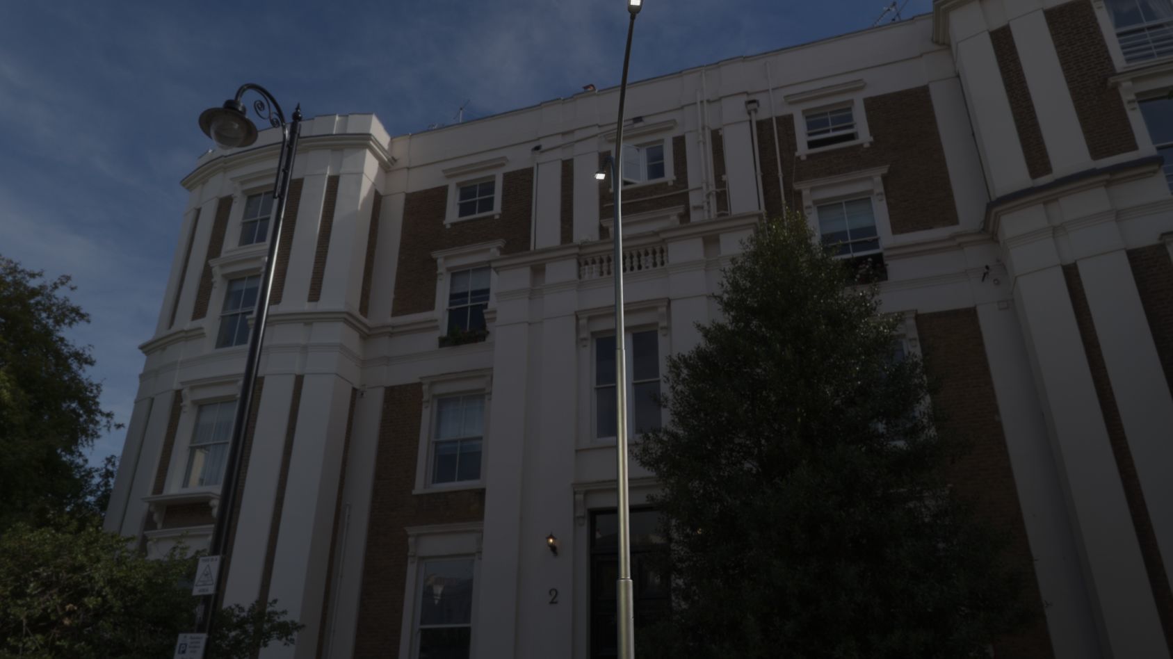 Street Light 12 version 14 10m with pole 4 Low-poly 3D model_47