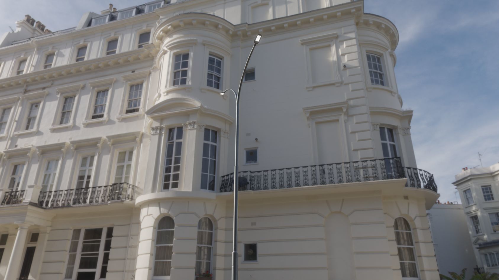 Street Light 12 version 14 10m with pole 4 Low-poly 3D model_62