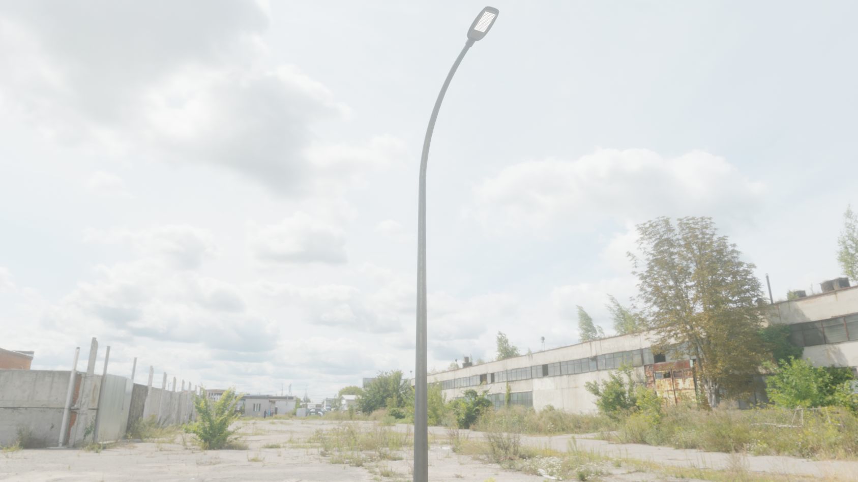 Street Light 12 version 13 6m with pole 1 Low-poly 3D model_18