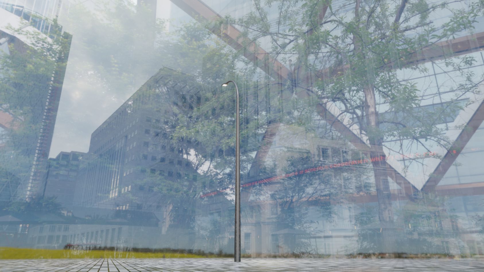 Street Light 12 version 13 6m with pole 1 Low-poly 3D model_67