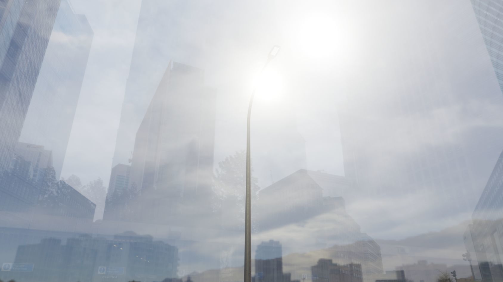 Street Light 12 version 13 6m with pole 1 Low-poly 3D model_83