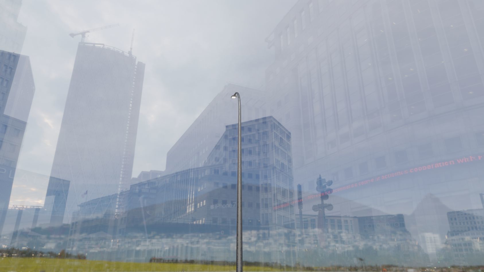 Street Light 12 version 13 6m with pole 1 Low-poly 3D model_68