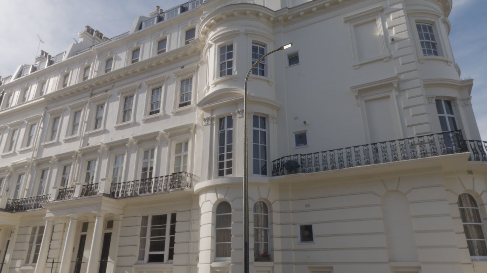 Street Light 12 version 13 6m with pole 1 Low-poly 3D model_46