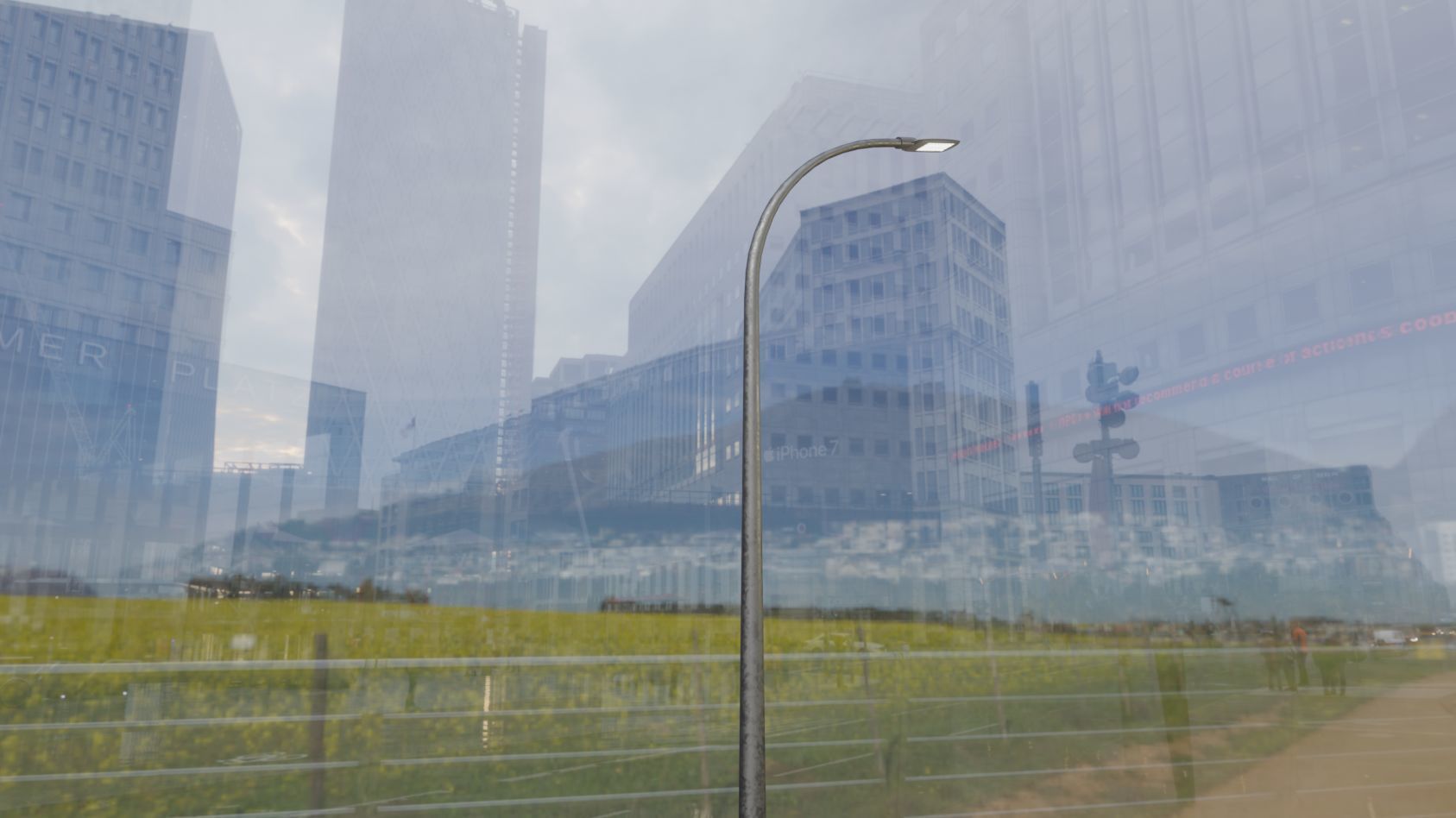 Street Light 12 version 13 6m with pole 1 Low-poly 3D model_11