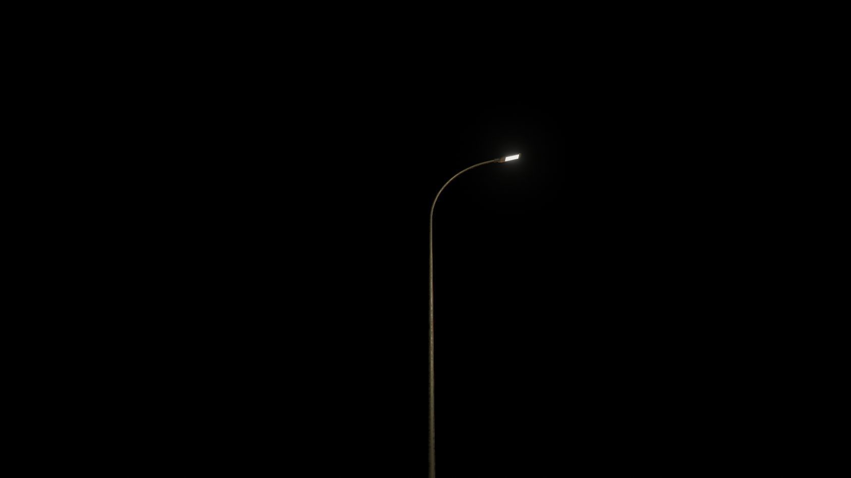 Street Light 12 version 13 6m with pole 1 Low-poly 3D model_77