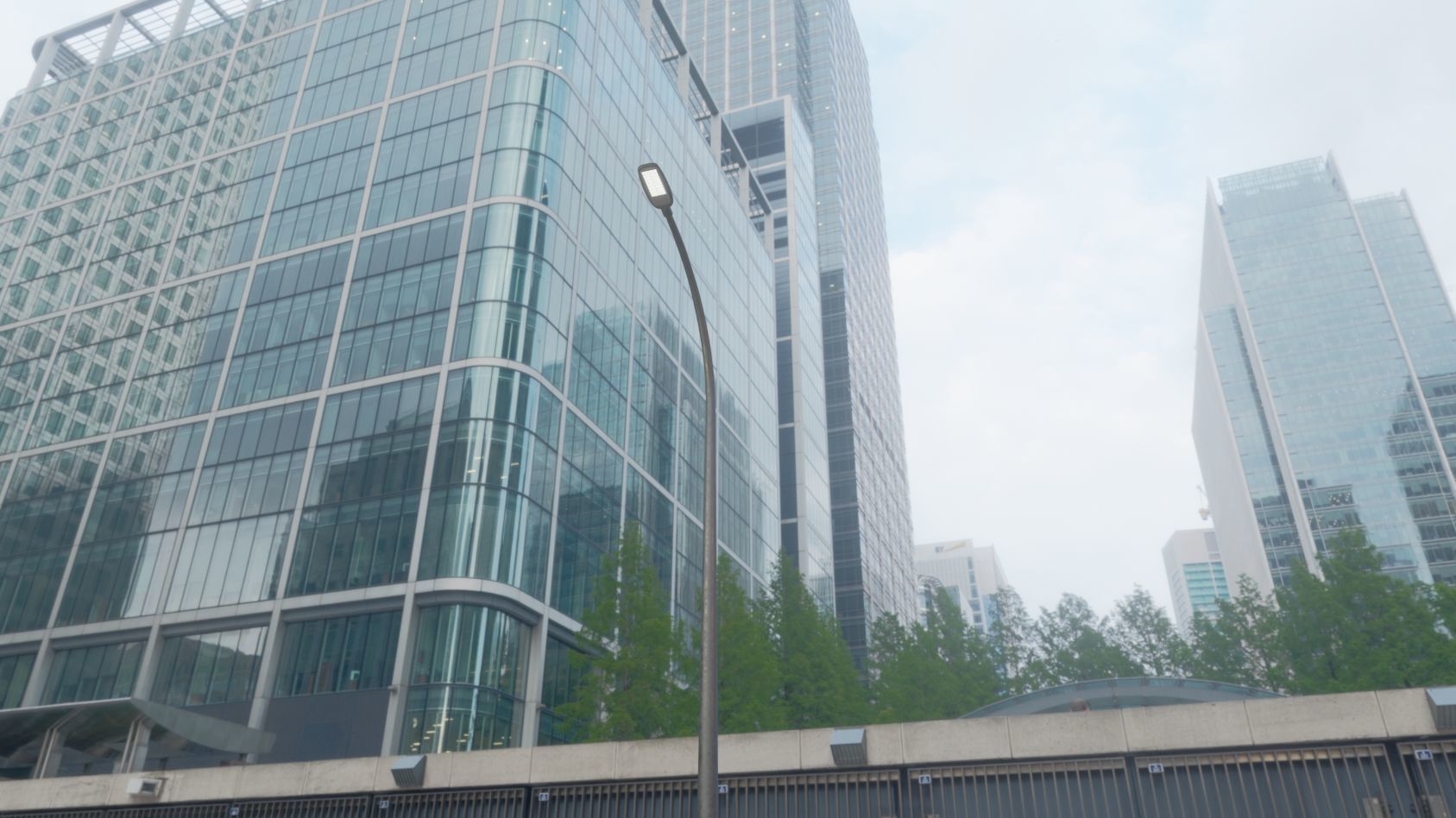 Street Light 12 version 13 6m with pole 1 Low-poly 3D model_87