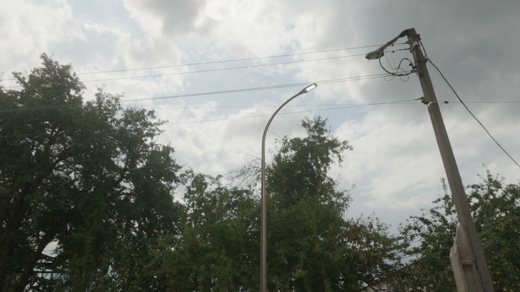 Street Light 12 version 13 6m with pole 1 Low-poly 3D model_80