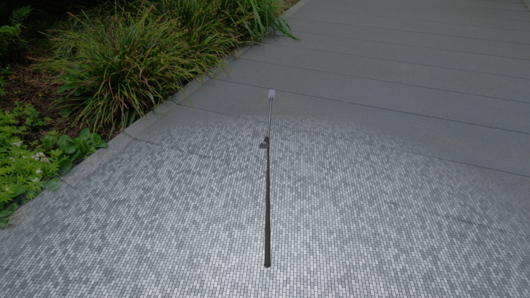 Street Light 12 version 12 6m with pole 4 Low-poly 3D model_25