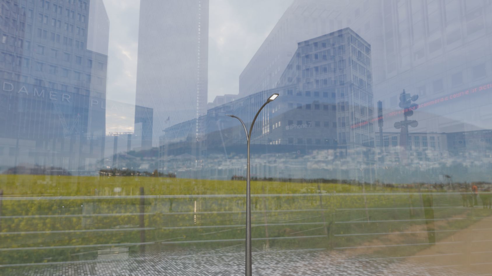 Street Light 12 version 12 6m with pole 4 Low-poly 3D model_22