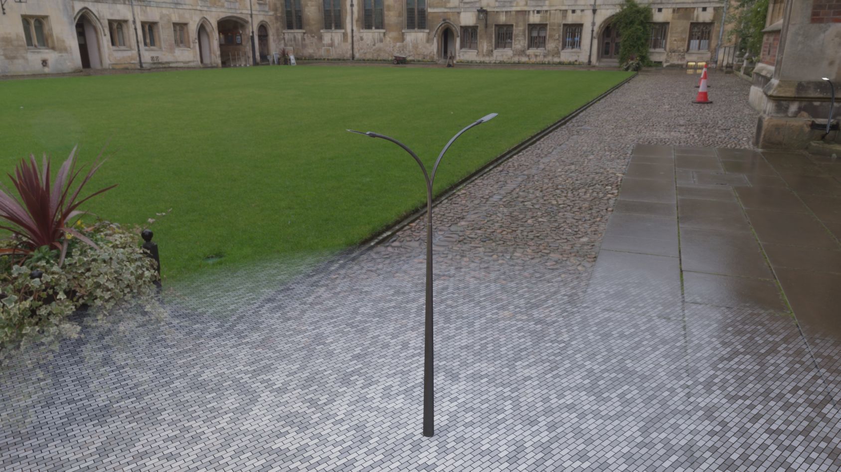 Street Light 12 version 12 6m with pole 4 Low-poly 3D model_62