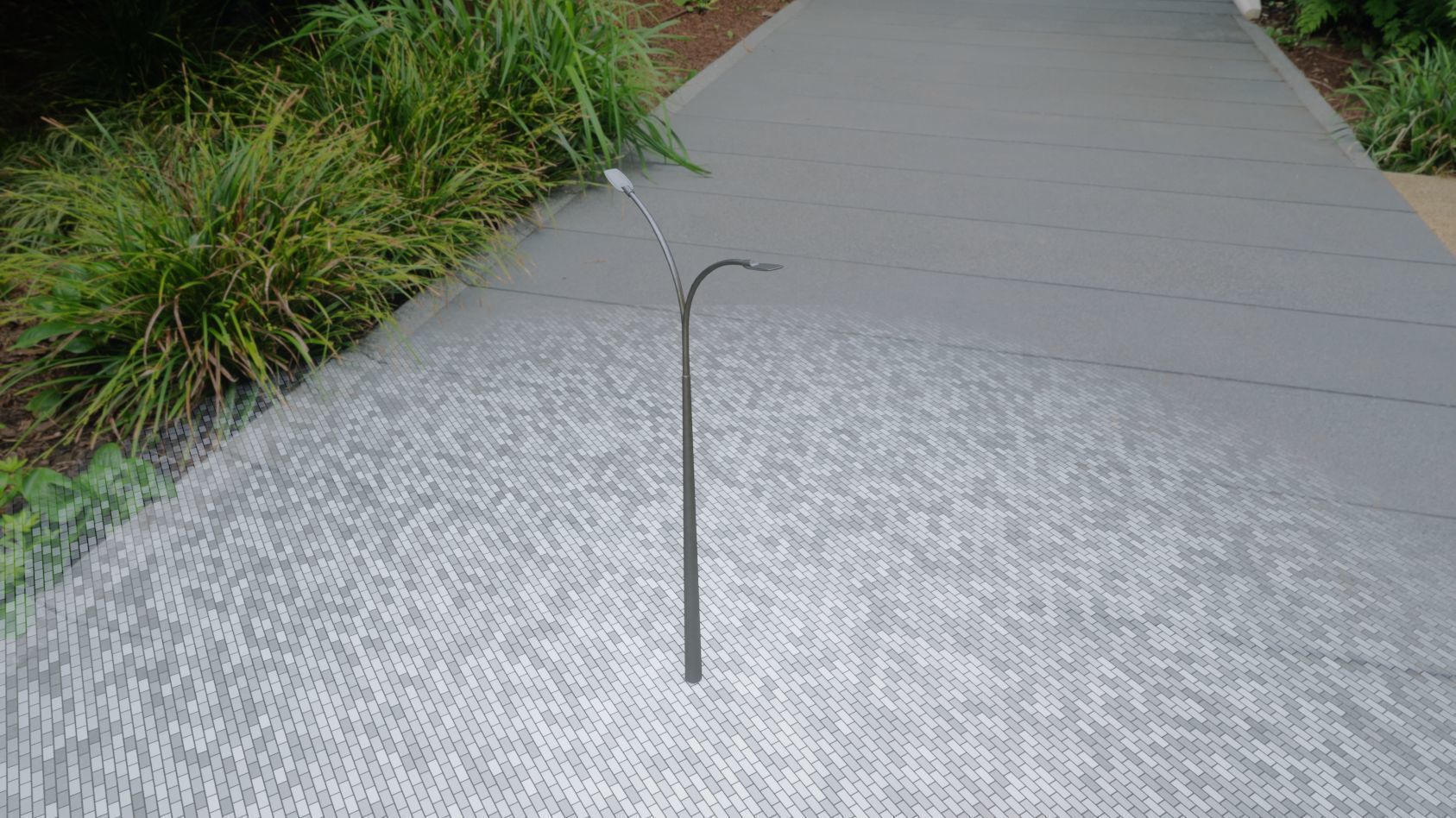 Street Light 12 version 12 6m with pole 4 Low-poly 3D model_55