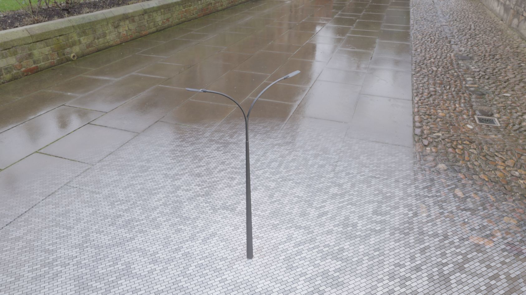 Street Light 12 version 12 6m with pole 4 Low-poly 3D model_47