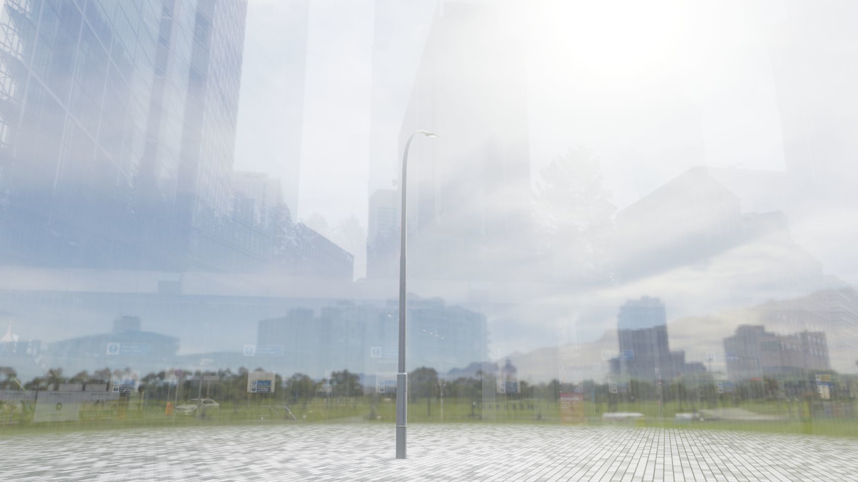 Street Light 12 version 11 6m with pole 1 Low-poly 3D model_69